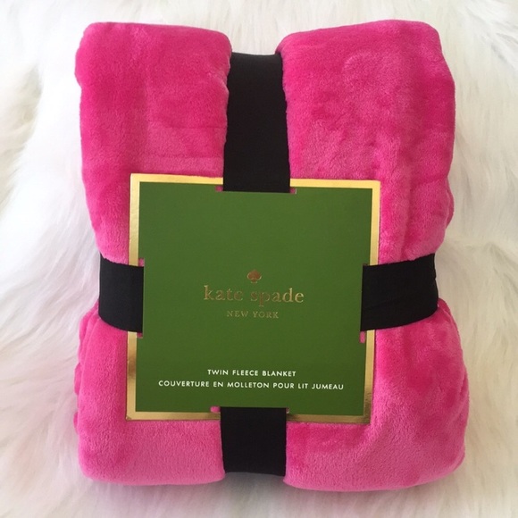 kate spade fleece blankets